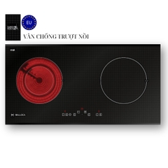 Bếp từ đôi Malloca MH-02IR D - Hàng chính hãng Malloca