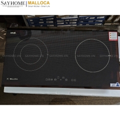 Bếp điện từ kết hợp đôi Malloca MH-02IR LB - Hàng chính hãng Malloca