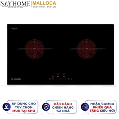 Bếp điện đôi Malloca MH-732 RN - Hàng chính hãng Malloca