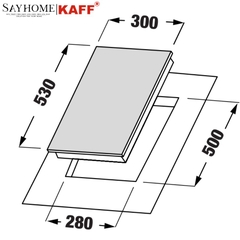 Bếp từ đôi Domino KAFF KF-H33DIS tại Thành phố Hồ Chí Minh