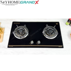Bếp ga đôi GRANDX GX GS286 - Bảo hành chính hãng 2 năm