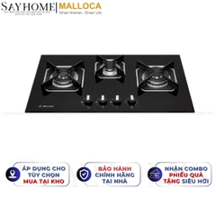 Bếp Ga MALLOCA AS 9603B 3 vùng nấu - Hàng chính hãng