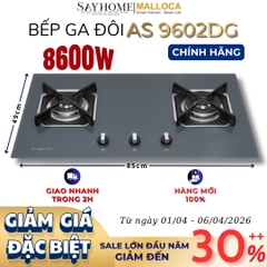 Bếp Ga đôi MALLOCA AS 9602DG - Hàng chính hãng