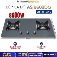 Bếp Ga đôi MALLOCA AS 9602DG - Hàng chính hãng