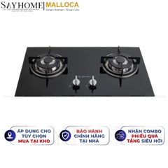 Bếp Ga đôi MALLOCA GHG 732A NEW   - Hàng chính hãng