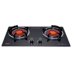 Bếp ga hồng ngoại đôi KAFF KF-208I - Bảo hành chính hãng 3 năm