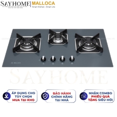 Bếp Ga MALLOCA AS 9603DG 3 vùng nấu - Hàng chính hãng
