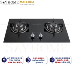 Bếp Ga đôi MALLOCA GHG 732A NEW   - Hàng chính hãng