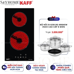 Bếp hồng ngoại đôi Domino KAFF KF-330DC - Bảo hành chính hãng 5 năm