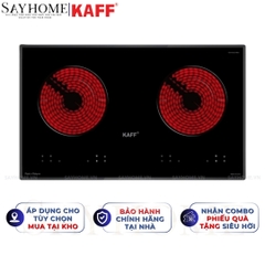 Bếp hồng ngoại đôi KAFF KF-073CC - Bảo hành chính hãng 5 năm