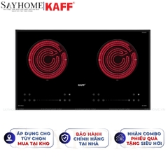 Bếp hồng ngoại đôi KAFF KF-FL101CC - Bảo hành chính hãng 5 năm