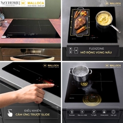 Bếp từ MALLOCA MI 593 FZ 3 vùng nấu tại Thành phố Hồ Chí Minh
