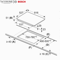 Bếp Từ Bosch Serie 8 PXE875DC1E 4 Vùng Nấu tại thành phố Hồ Chí Minh