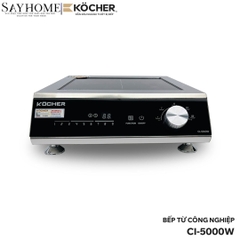 Bếp từ đơn công nghiệp KOCHER CI-5000W - Bảo hành 1 năm
