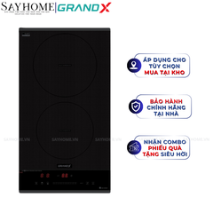 Bếp từ đôi GRANDX GX ID505 Series 5 - Bảo hành chính hãng 3 năm