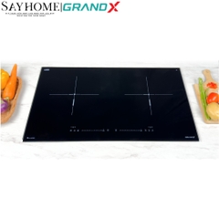 Bếp từ đôi GRANDX GX IH675SE Series 6 - Bảo hành chính hãng 3 năm