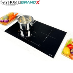 Bếp từ đôi GRANDX GX IH675SE Series 6 - Bảo hành chính hãng 3 năm