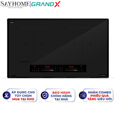 Bếp từ đôi GRANDX GX IH785NANO Series 7 - Bảo hành chính hãng 4 năm