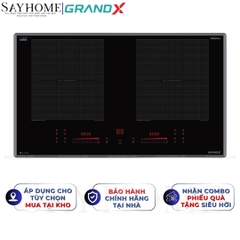 Bếp từ đôi GRANDX GX IP659SE Series 6 - Bảo hành chính hãng 3 năm