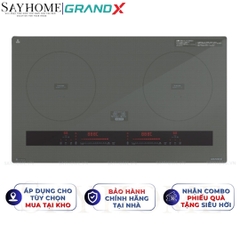 Bếp từ đôi GRANDX GX IP879JP Series 8 - Bảo hành chính hãng 5 năm