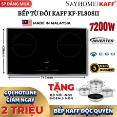 Bếp từ đôi KAFF KF-FL808II - Bảo hành chính hãng tận nhà 5 năm