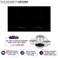 Bếp từ đôi Kocher DI-332 PRO - BH 3 năm