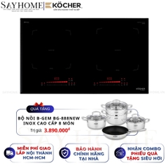 Bếp từ đôi Kocher DI-336PRO - BH 3 năm