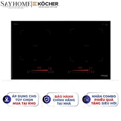 Bếp từ đôi Kocher DI-336PRO - BH 3 năm