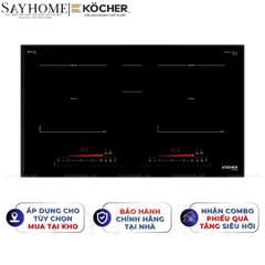 Bếp từ đôi Kocher DI-339SE - BH 3 năm