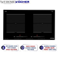 Bếp từ đôi Kocher DI 609 -  Bảo hành 3 năm