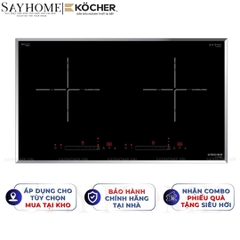 Bếp từ đôi Kocher DI-616SE - BH 3 năm