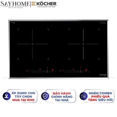 Bếp từ đôi Kocher DI-688SE - BH 3 năm