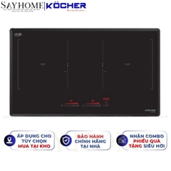 Bếp từ đôi Kocher DIB4 888  -  Bảo hành 3 năm