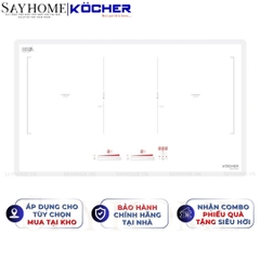 Bếp từ đôi Kocher DIB4 888W -  Bảo hành 3 năm