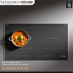 Bếp từ đôi Kocher X-Nano 6 Plus -  Bảo hành 3 năm