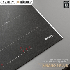 Bếp từ đôi Kocher X-Nano 6 Plus -  Bảo hành 3 năm