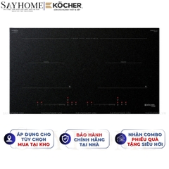 Bếp từ đôi Kocher X-Nano 6 Plus -  Bảo hành 3 năm