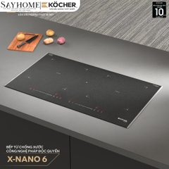 Bếp từ đôi Kocher X-Nano 6 -  Bảo hành 3 năm