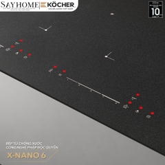 Bếp từ đôi Kocher X-Nano 6 -  Bảo hành 3 năm