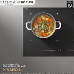Bếp từ đôi Kocher X-Nano 6 -  Bảo hành 3 năm