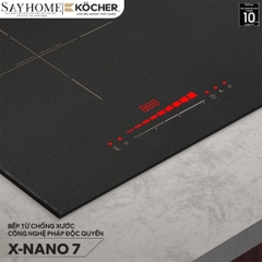 Bếp từ đôi Kocher X-Nano 7 -  Bảo hành 3 năm