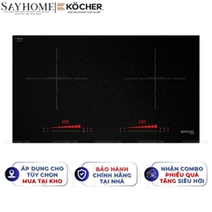 Bếp từ đôi Kocher X-Nano 7 -  Bảo hành 3 năm