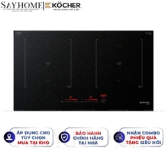 Bếp từ đôi Kocher X-Nano 8 Plus -  Bảo hành 3 năm