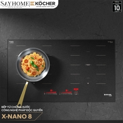Bếp từ đôi Kocher X-Nano 8 -  Bảo hành 3 năm