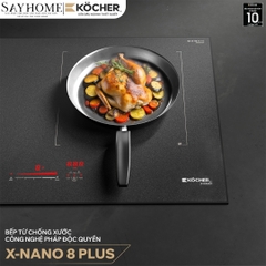 Bếp từ đôi Kocher X-Nano 8 Plus -  Bảo hành 3 năm
