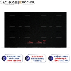 Bếp từ đôi Kocher X-Nano 8 -  Bảo hành 3 năm