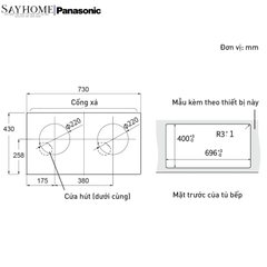 Bếp từ đôi Panasonic KY-H1WZ70 tại thành phố Hồ Chí Minh