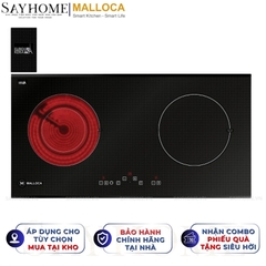 Bếp từ đôi Malloca MH-02IR D - Hàng chính hãng Malloca