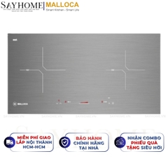 Bếp từ đôi Malloca MH-02IS - Hàng chính hãng