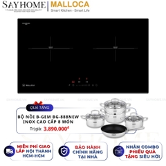 Bếp từ đôi Malloca MH-732 IN - Hàng chính hãng Malloca